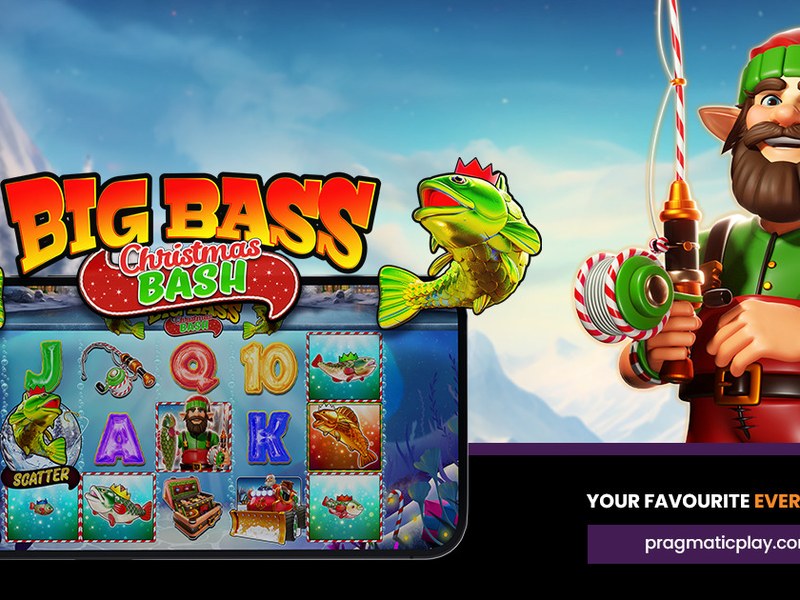 Big Bass Christmas Bash - official slot artwork