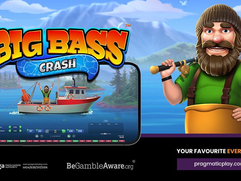 Big Bass Crash - official slot artwork
