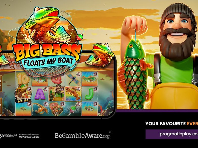 Big Bass Floats My Boat - official slot artwork