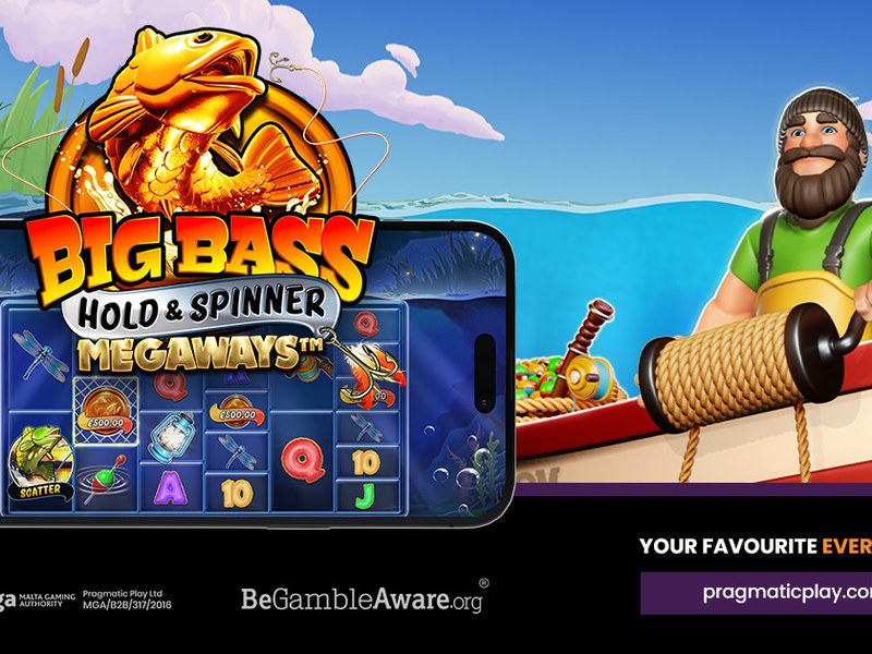 Big Bass Hold & Spinner Megaways - official slot artwork