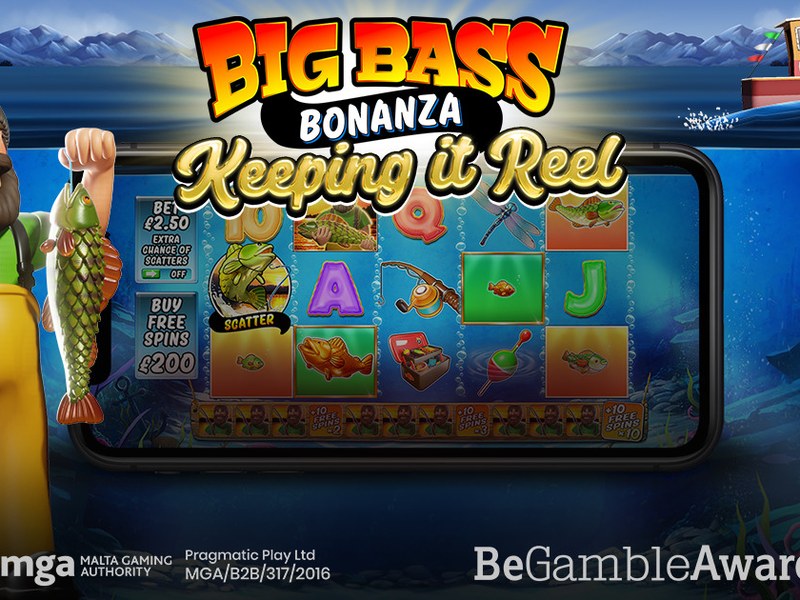 Big Bass - Keeping it Reel - official slot artwork