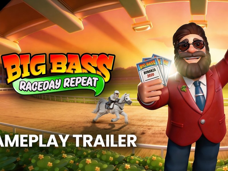 Big Bass Raceday Repeat - official slot artwork