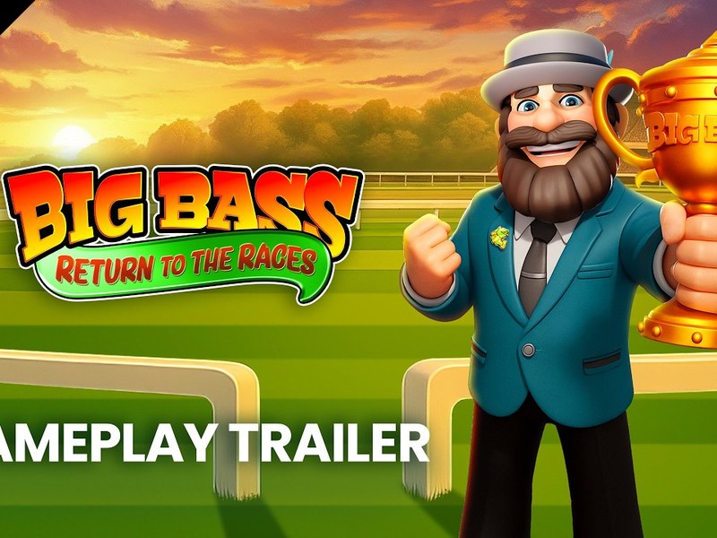 Big Bass Return to the Races - official slot artwork