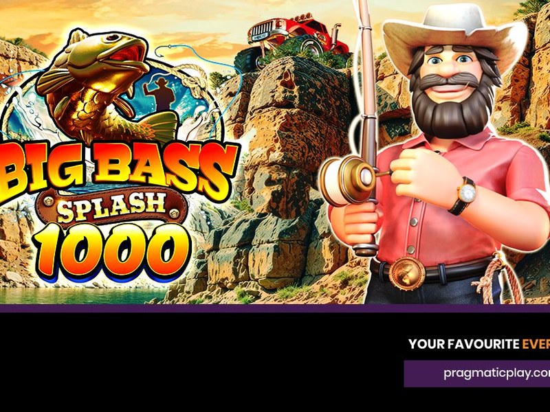 Big Bass Splash 1000 - official slot artwork