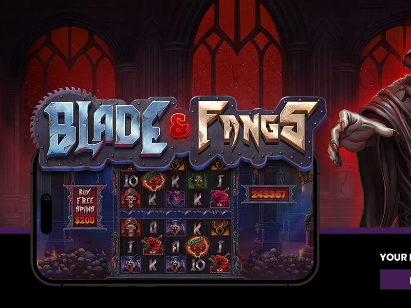 Blade & Fangs - official slot artwork