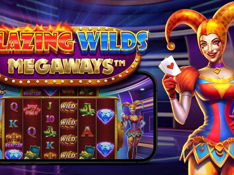 Blazing Wilds Megaways - official slot artwork