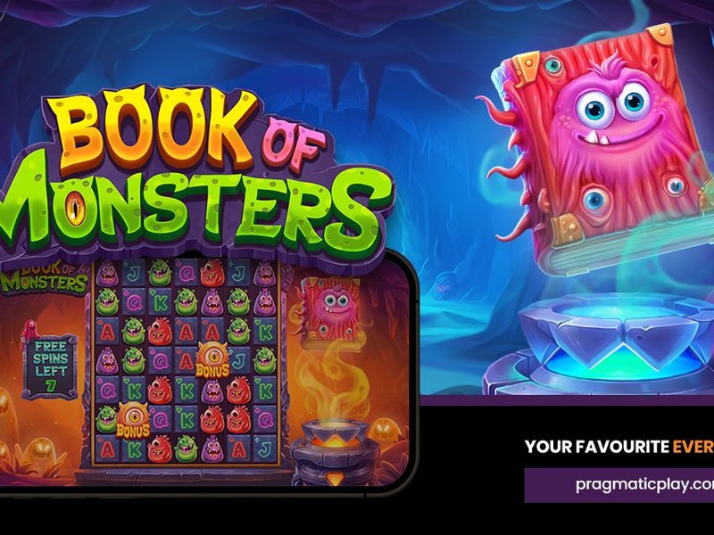 Book of Monsters - official slot artwork