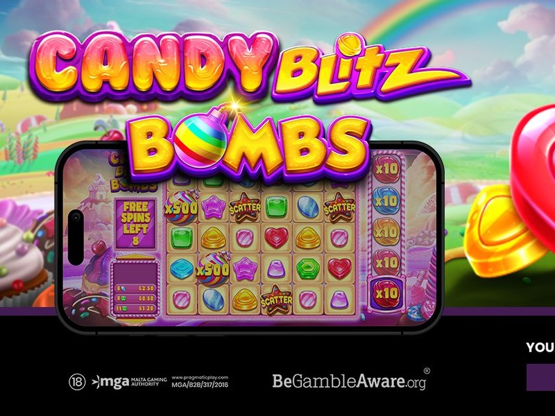 Candy Blitz - official slot artwork