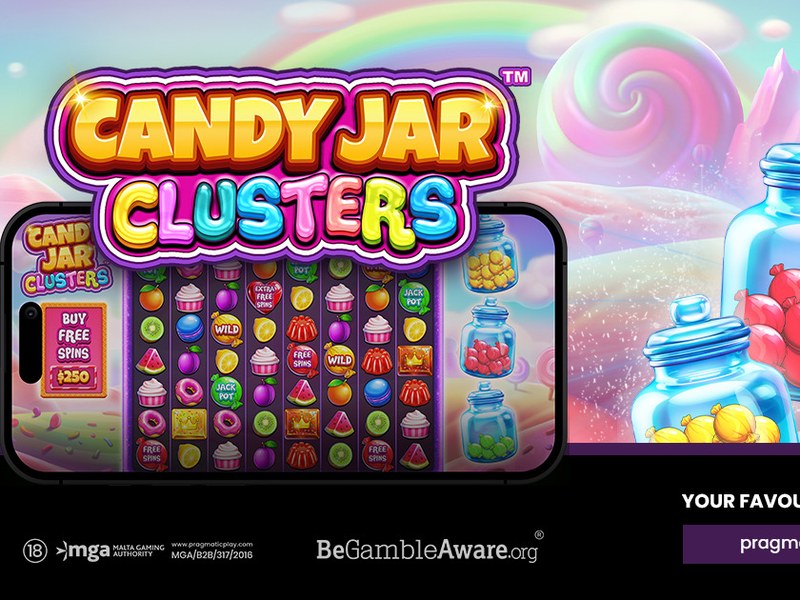 Candy Jar Clusters - official slot artwork
