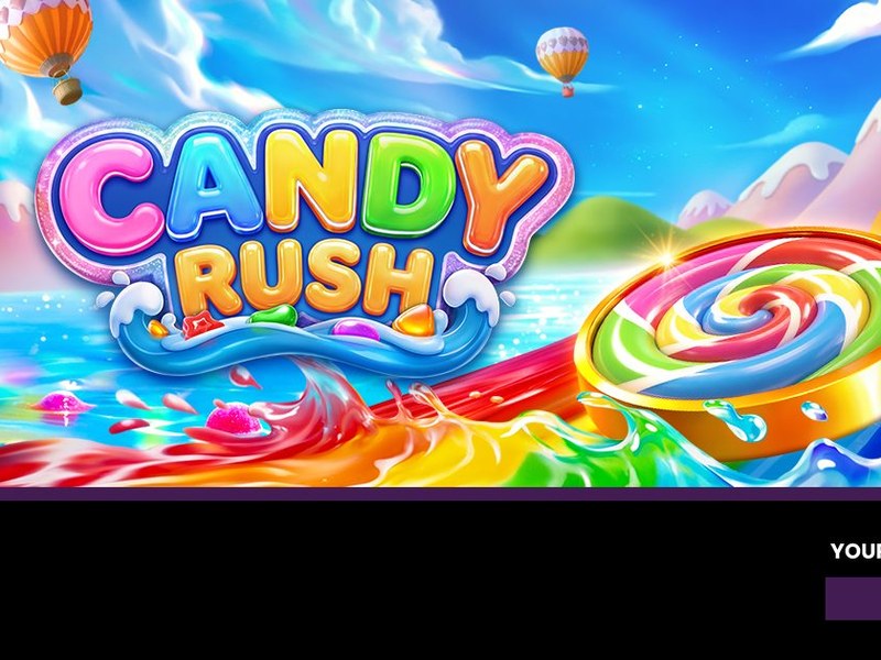 Candy Rush - official slot artwork