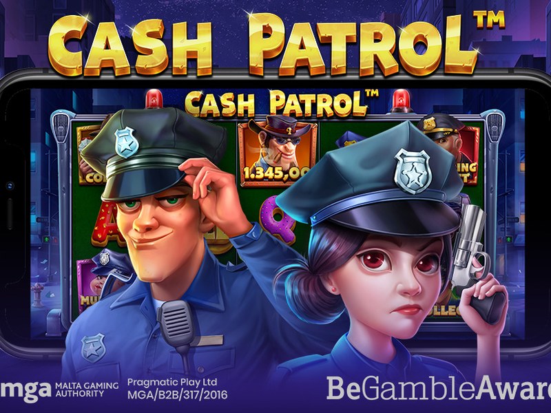 Cash Patrol - official slot artwork