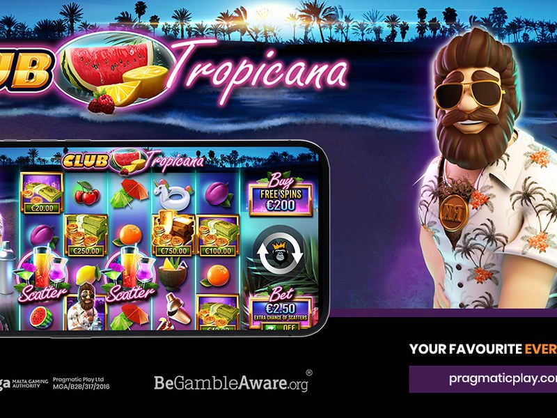 Club Tropicana - official slot artwork