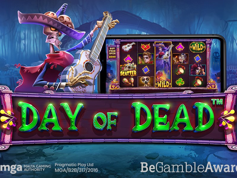 Day of Dead - official slot artwork