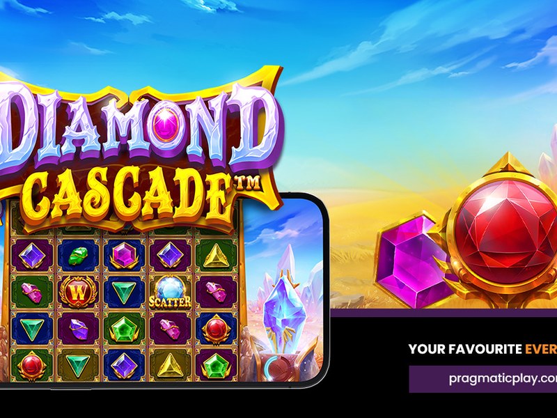 Diamond Cascade - official slot artwork