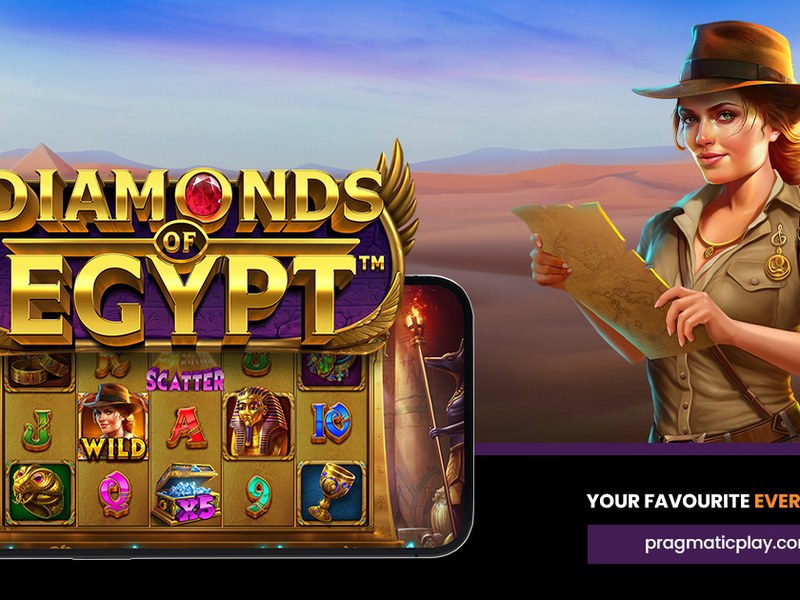 Diamonds Of Egypt - official slot artwork