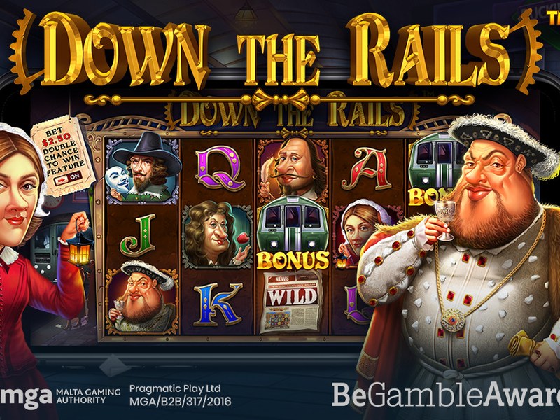 Down the Rails - official slot artwork