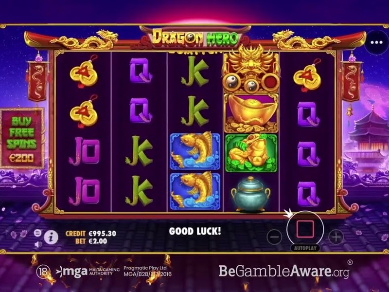 Dragon Hero - official slot artwork