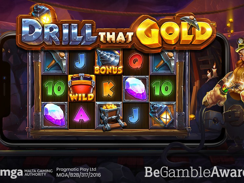 Drill that Gold - official slot artwork