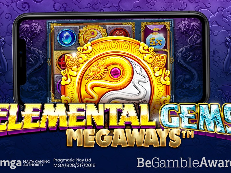 Elemental Gems Megaways - official slot artwork