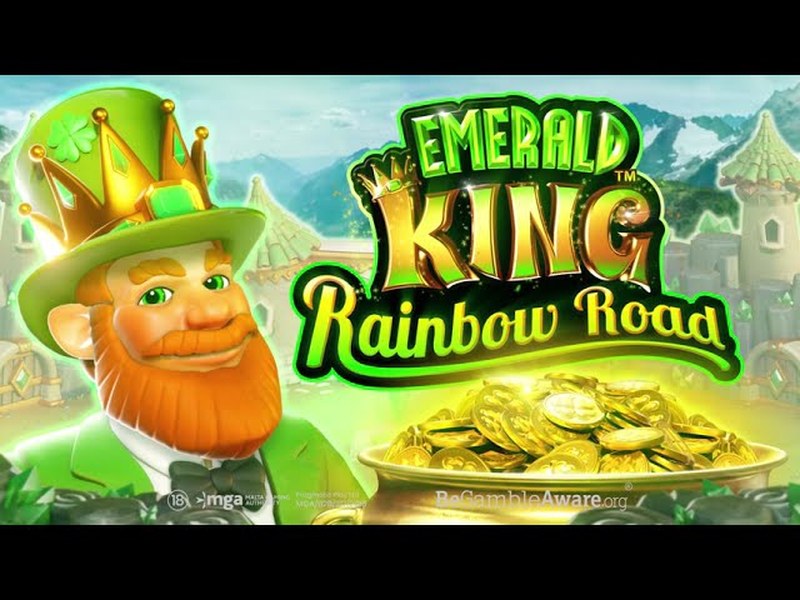 Emerald King Rainbow Road - official slot artwork