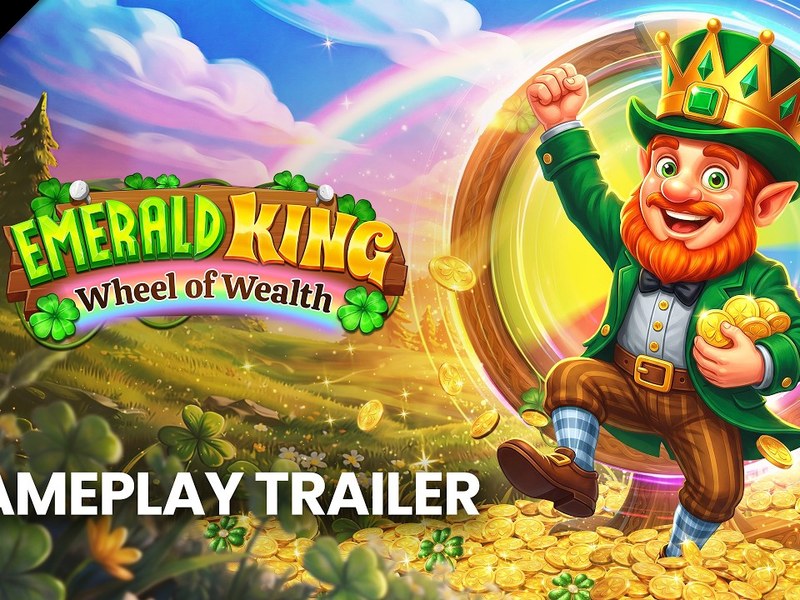 Emerald King – Wheel of Wealth - official slot artwork