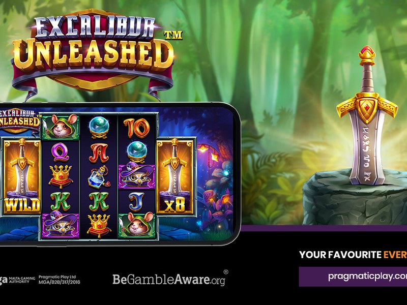 Excalibur Unleashed - official slot artwork