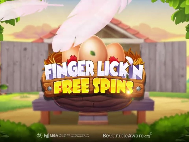 Finger Lick’n Free Spins - official slot artwork