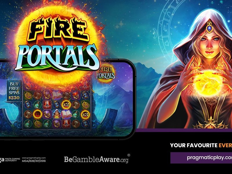 Fire Portals - official slot artwork