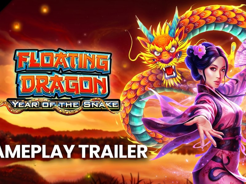 Floating Dragon – Year of the Snake - official slot artwork