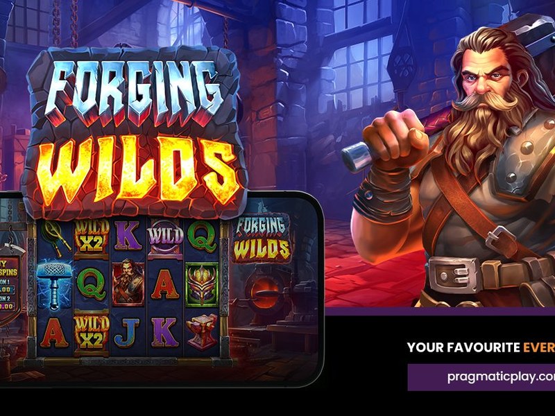 Forging Wilds - official slot artwork