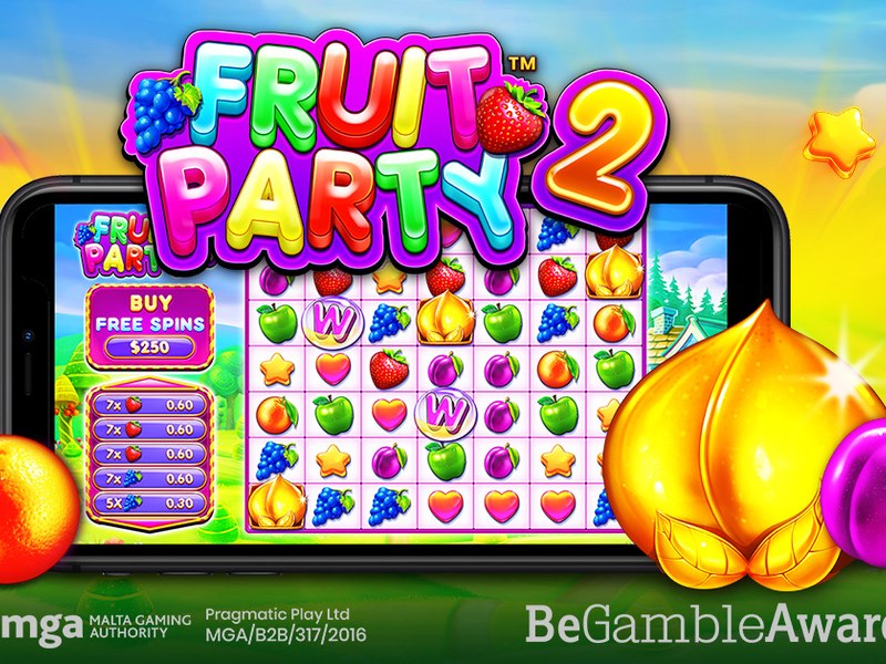 Fruit Party 2 - official slot artwork