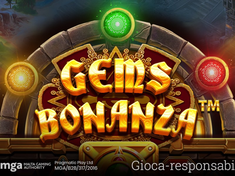 Gems Bonanza - official slot artwork