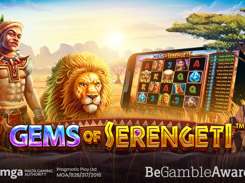 Gems of Serengeti - official slot artwork