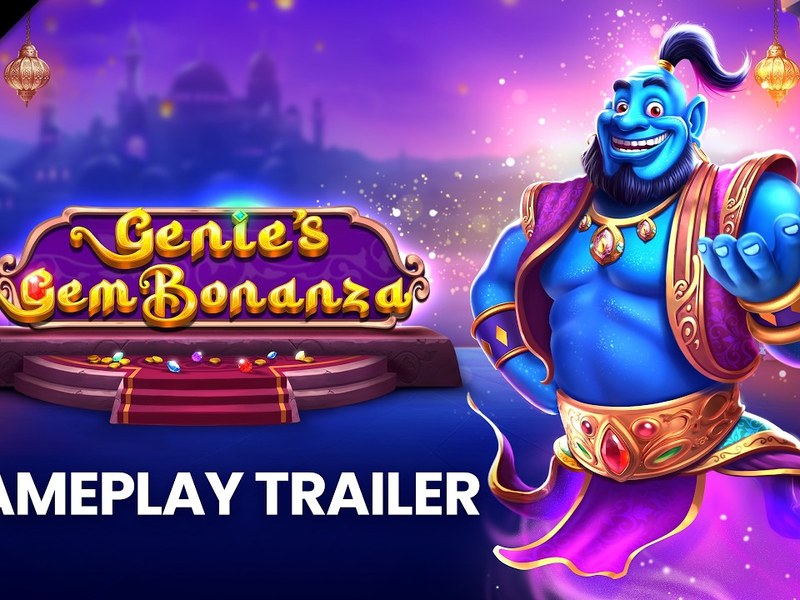 Genie’s Gem Bonanza - official slot artwork