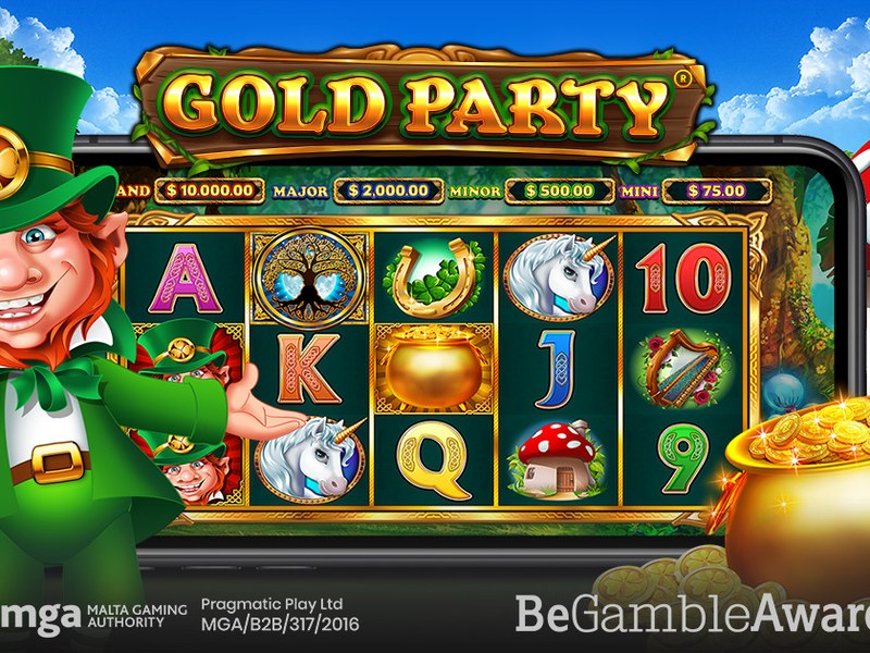Gold Party - official slot artwork