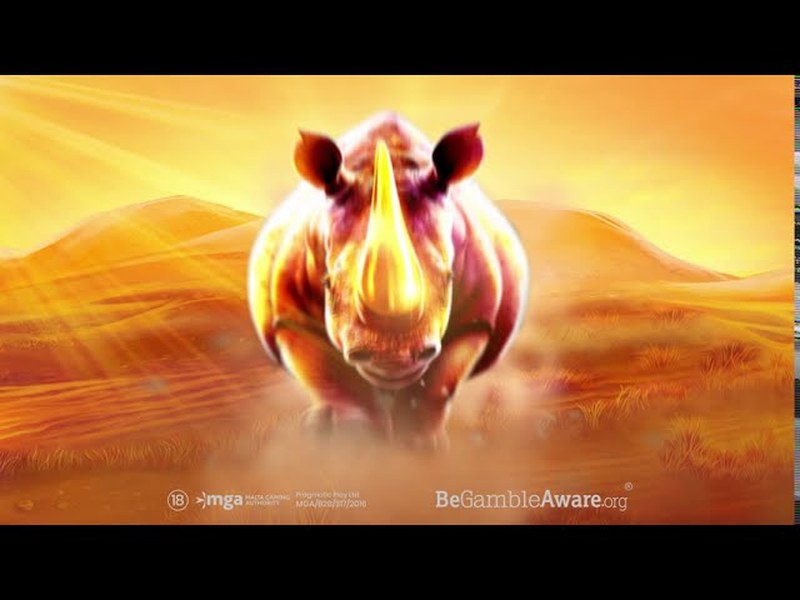 Great Rhino Deluxe - official slot artwork