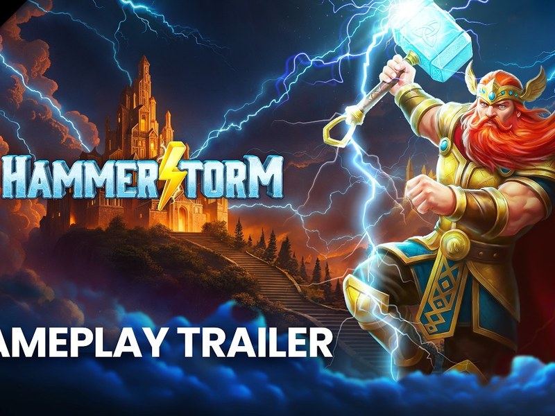 Hammerstorm - official slot artwork