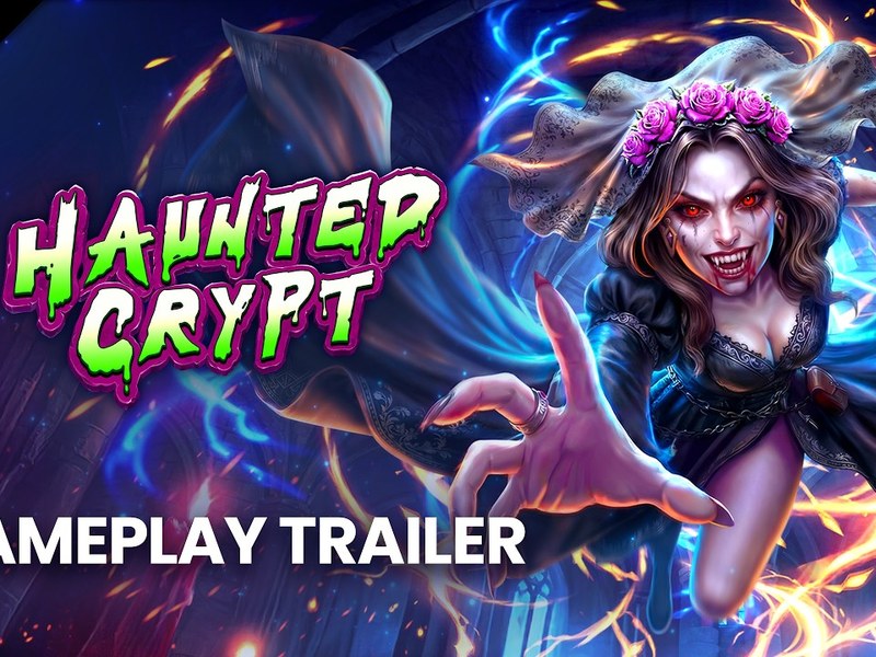 Haunted Crypt - official slot artwork