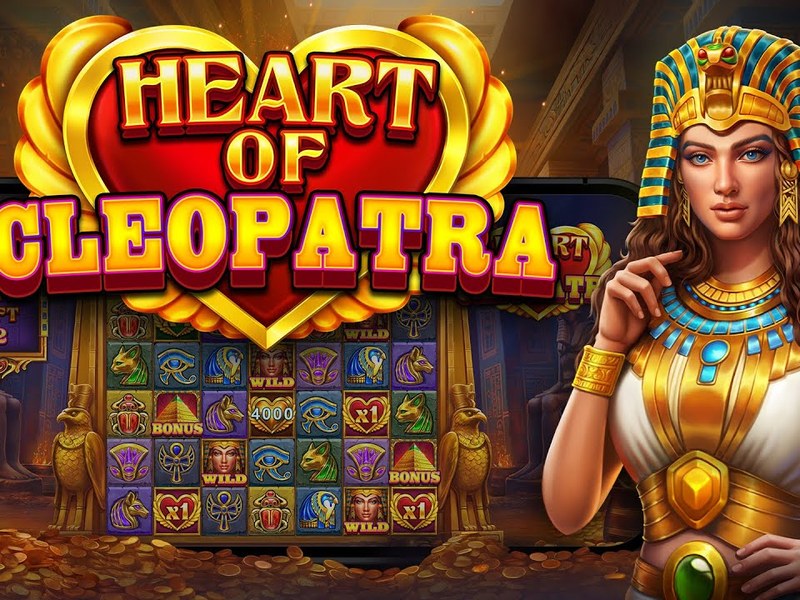 Heart of Cleopatra - official slot artwork