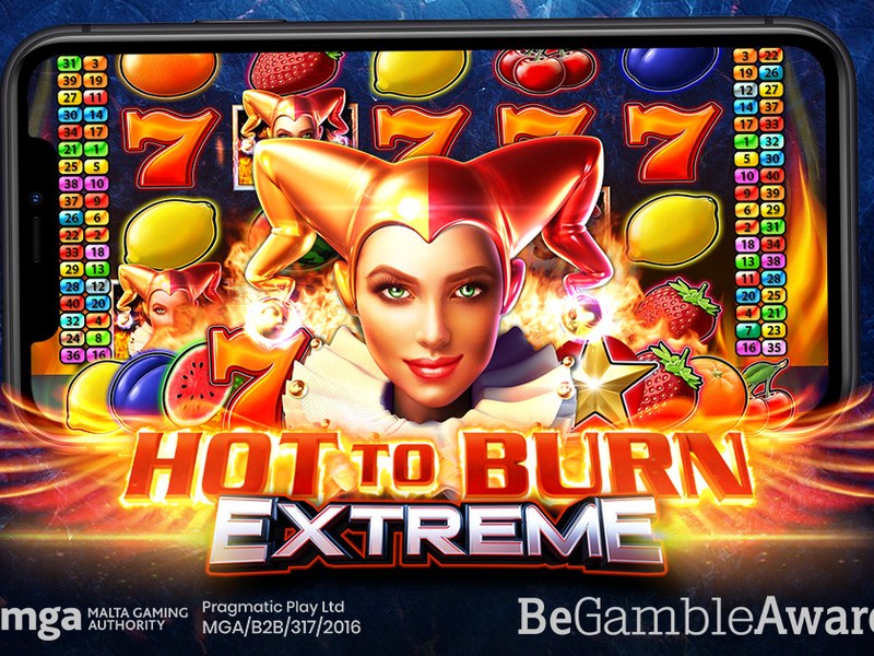 Hot to Burn Extreme - official slot artwork