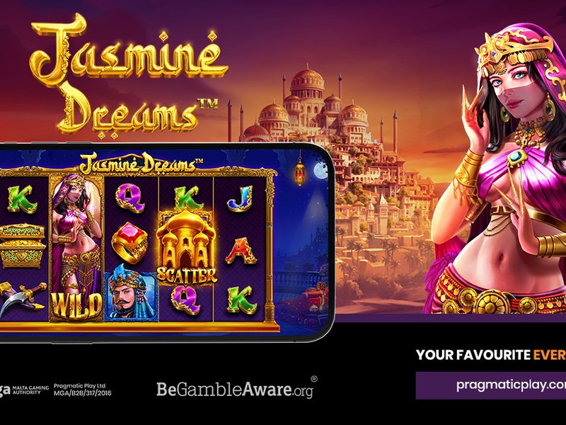 Jasmine Dreams - official slot artwork