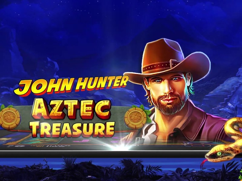 John Hunter and the Aztec Treasure - official slot artwork