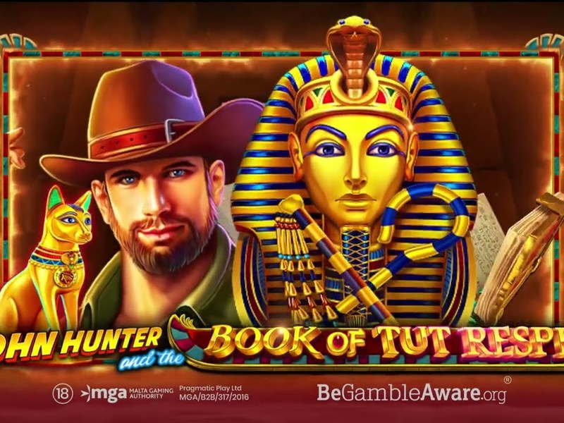 John Hunter and the Book of Tut Respin by Pragmatic Play - official slot artwork