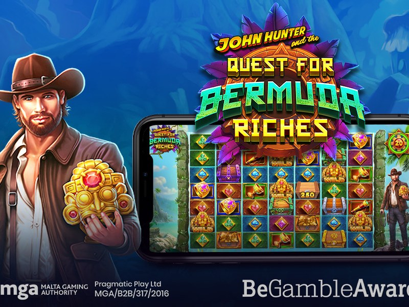 John Hunter and the Quest for Bermuda Riches Slot - official slot artwork