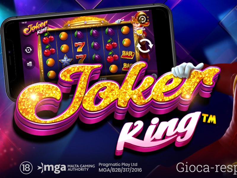 Joker King - official slot artwork
