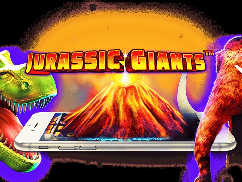 Jurassic Giants - official slot artwork