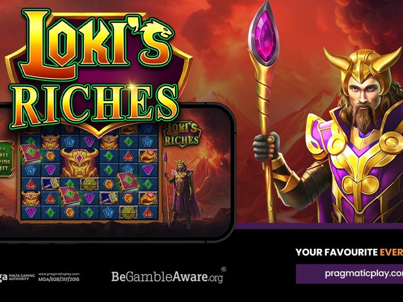 Loki’s Riches - official slot artwork