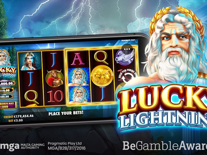 Lucky Lightning - official slot artwork