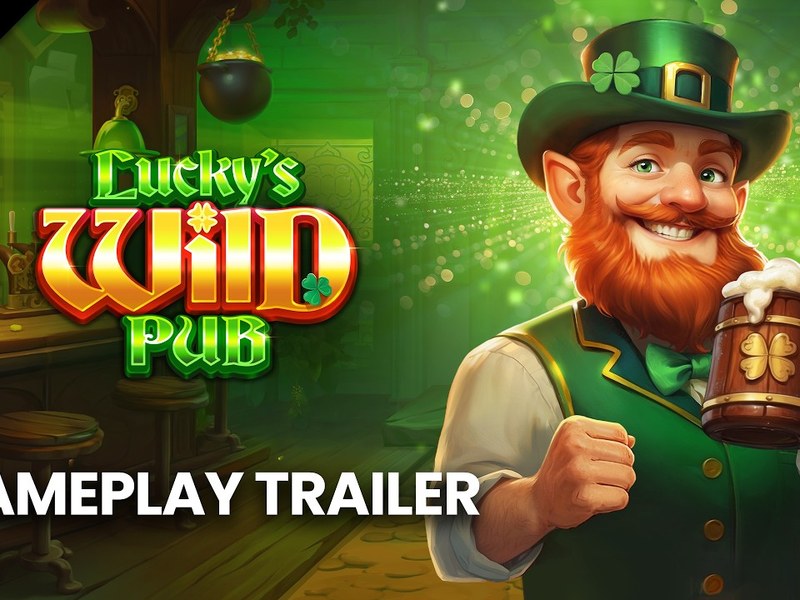 Lucky’s Wild Pub - official slot artwork