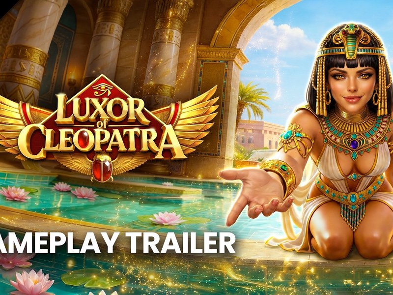 Luxor of Cleopatra - official slot artwork